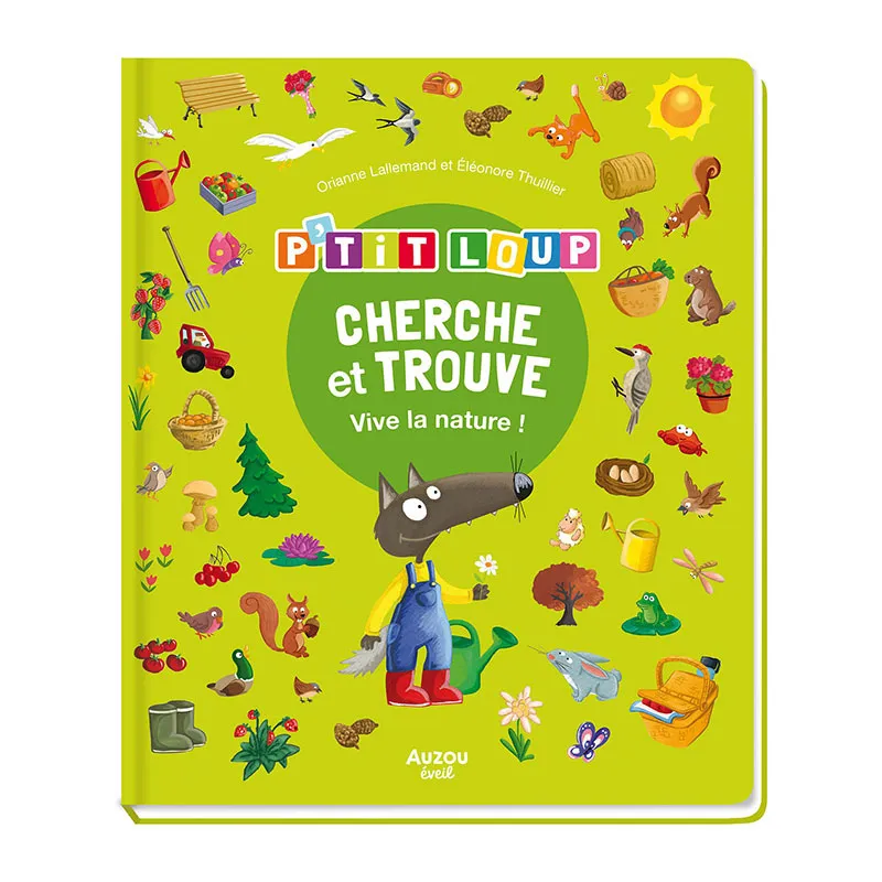 P'tit Loup Cherche & trouve Vive la nature ! - 12m+-0