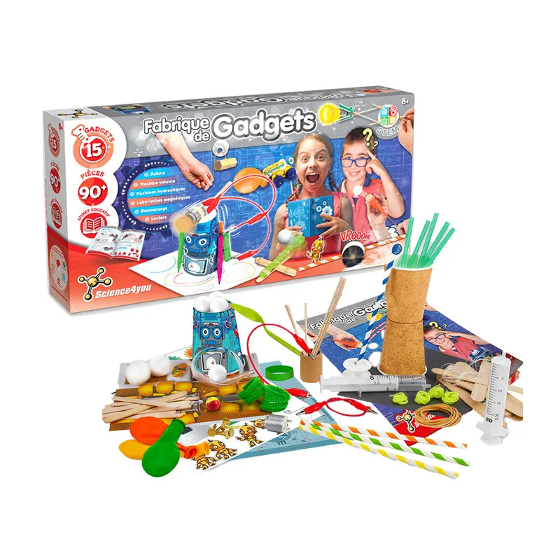 Kit Fabrique de Gadgets 15 expériences - 8+-0