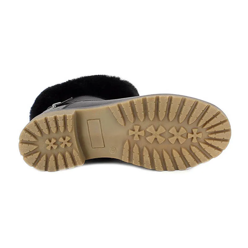 Chaussures d'hiver Mira Femme - Croco noir-3