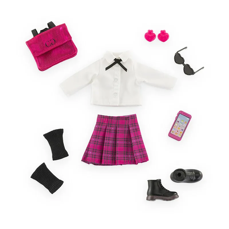 Ensemble Dressing Collège anglais Corolle Girls 28cm - 4+-6