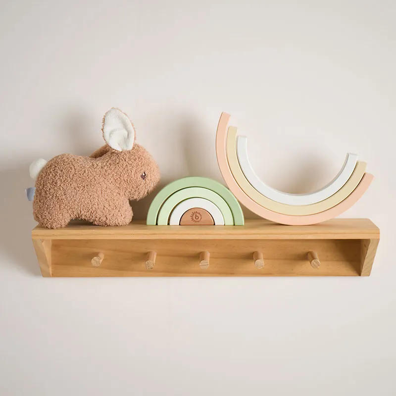 Hochet peluche Hase Lapin - 17x13x7cm-4