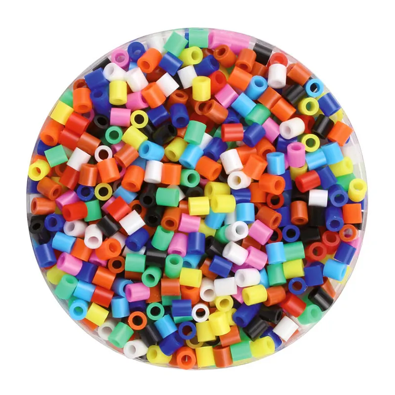 Perles à repasser + Plaques transparentes Carré/Rond/Etoile/Cœur - 1000pcs-8