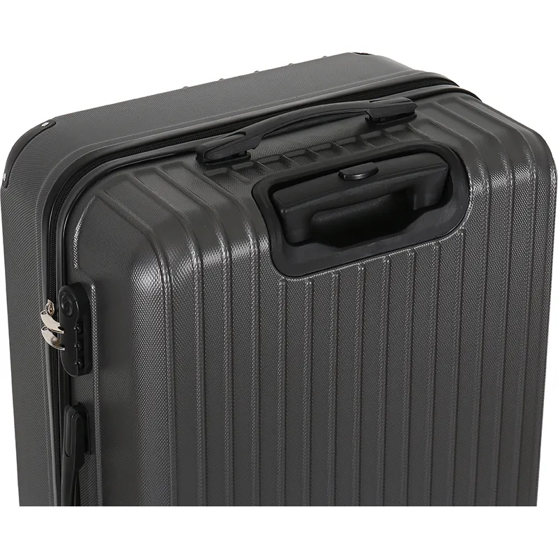 Set de 3 valises Bari 50/60/70 cm - 34,5/56/83L - Anthracite-7