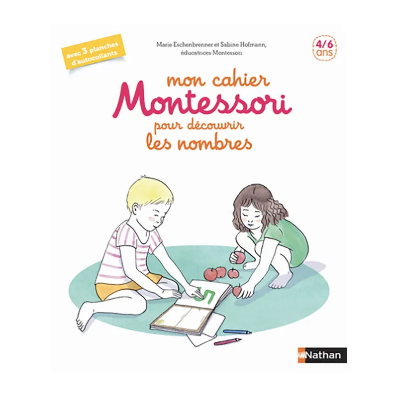 Mon Cahier Montessori pour découvrir les nombres - 36m+-0