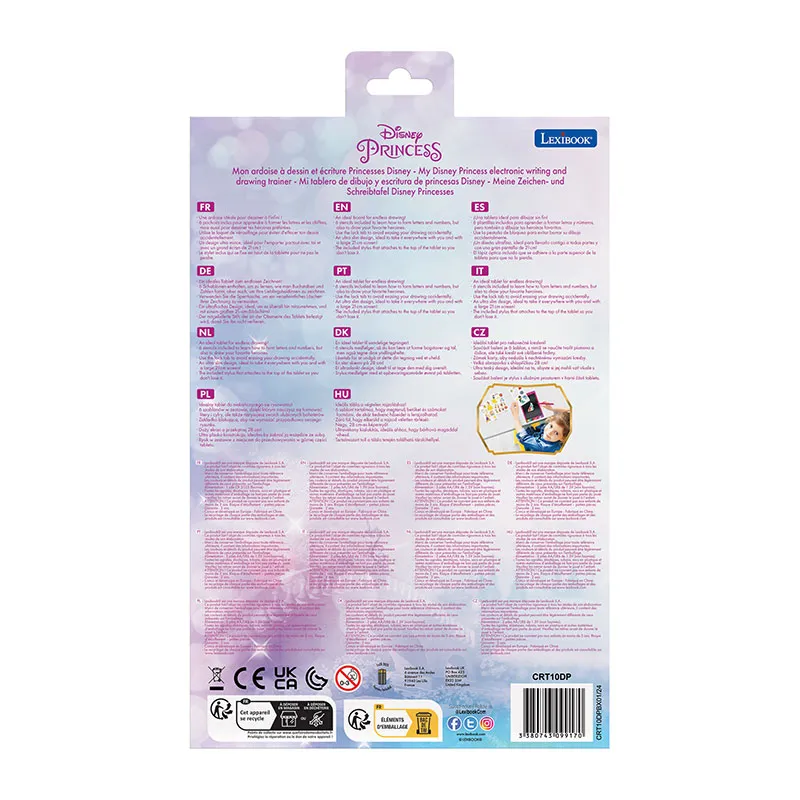 Tablette à dessins éducative Princesses Disney - 36m+-5