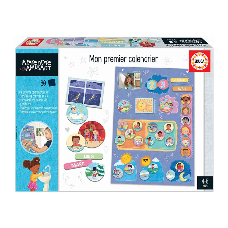 Jeux éducatif Mon Premier Calendrier - 4+-0