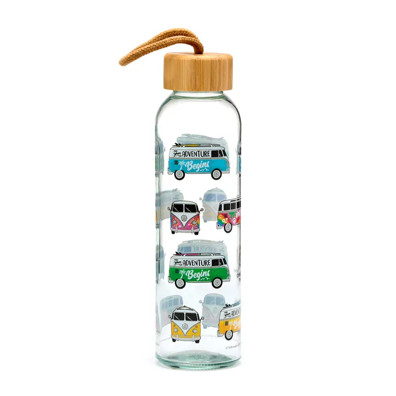 Gourde + bouchon Bambou Eté & Surf - 500ml - PUCKATOR-0