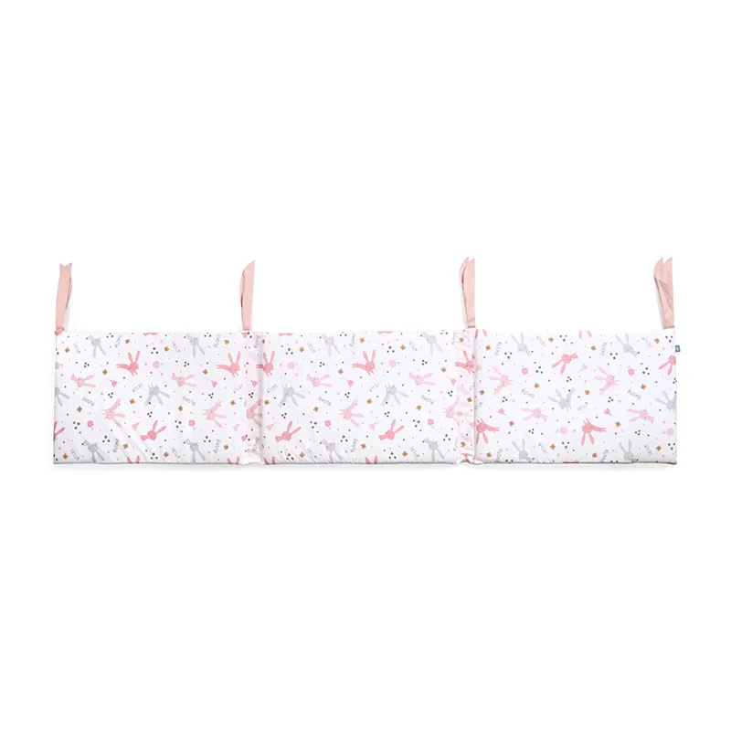 Tour de lit Lapin Rose - 180x40cm-0