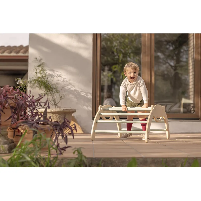Arche d'escalade Grenouille Pikler - 24m+-3