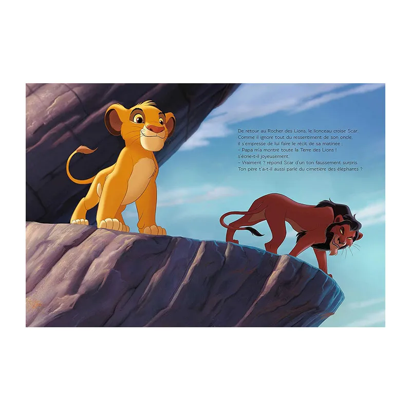 Coffret 2 livres Disney Roi Lion + Livre de la jungle - 4+-2