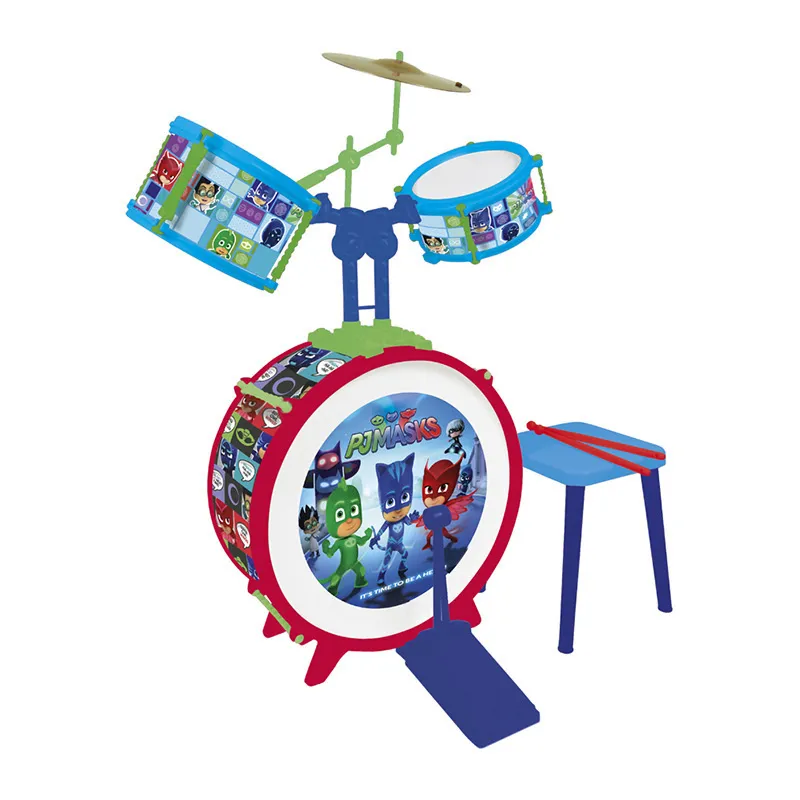 Batterie & Tabouret Pyjamasques - 36m+-0