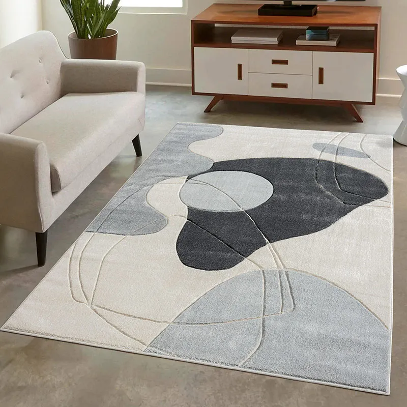 Tapis Bonito Formes Gris - Plusieurs dim. dispos-0