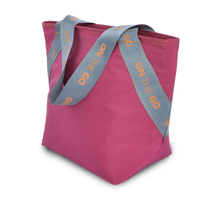 Tote Sac à lunch On the go - Fuchsia-2