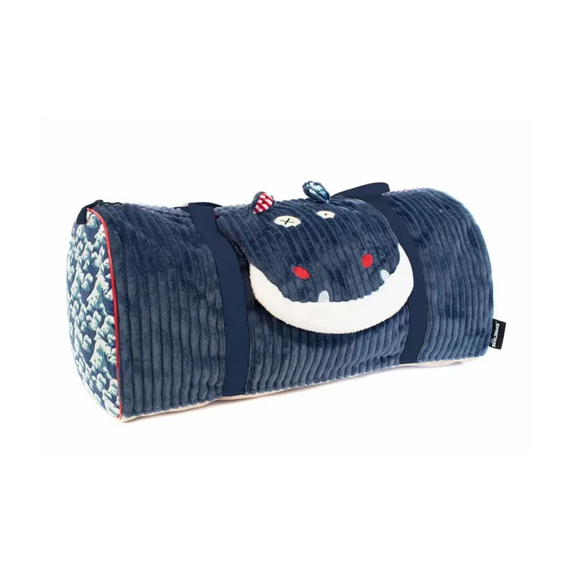 Sac week-end Hippipos l'Hippopotame - 25x48cm-1