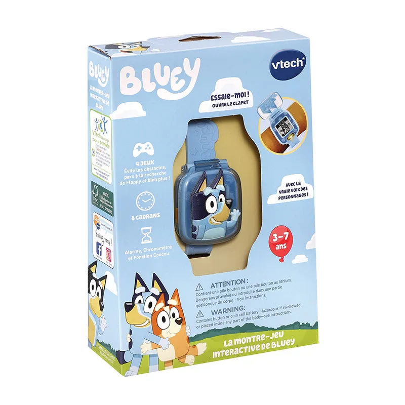 Montre-jeu interactive de Bluey - 36m+-11