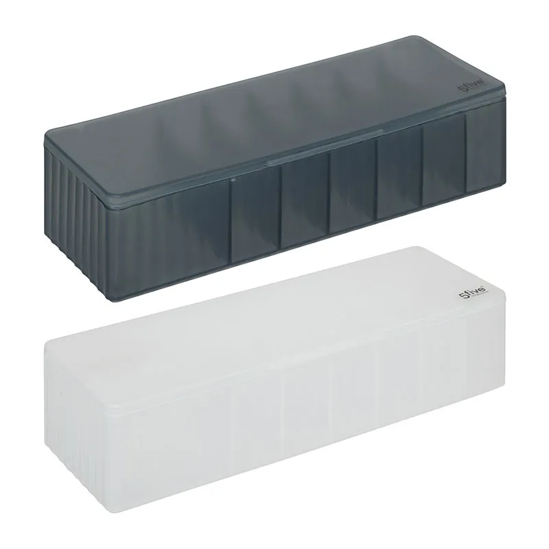 2 Boîtes rangement de câbles - 27,5x10x6,5cm-0