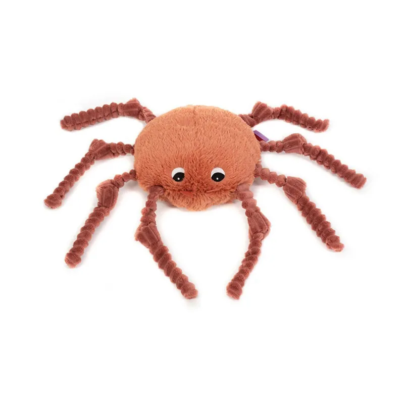 Peluche Ptipotos l'Araignée Terracotta - 15cm-0