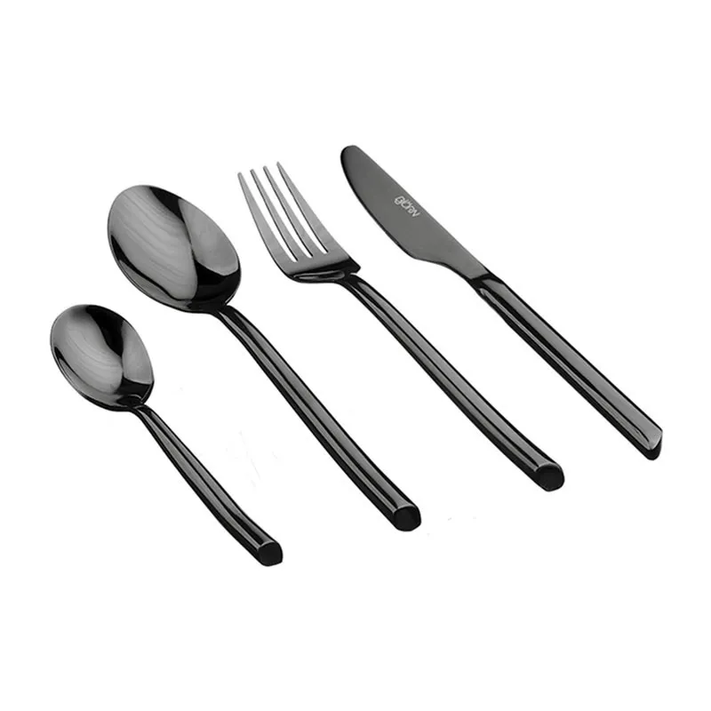 Ménagère Knut Noir Brillant - 24pcs-3