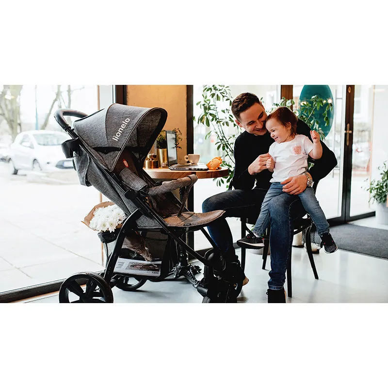 Poussette Compacte Julie Noir - 6m+-21