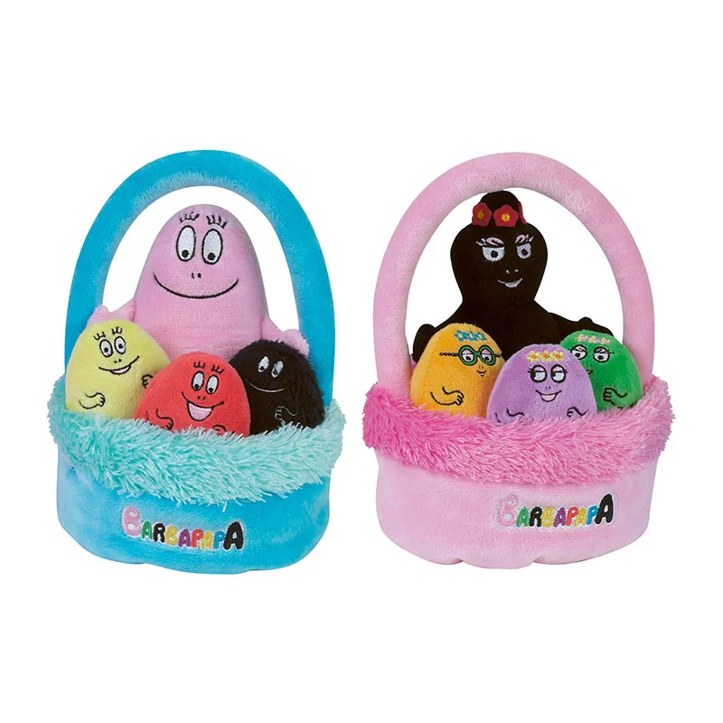 Panier 4 peluches Barbapapa Aléa - 12m+-0