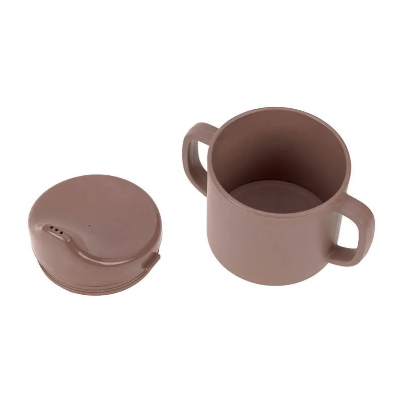 Tasse à bec avec anses - Uni Choco-1