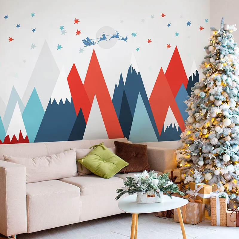 Stickers - Montagne de Noël-2