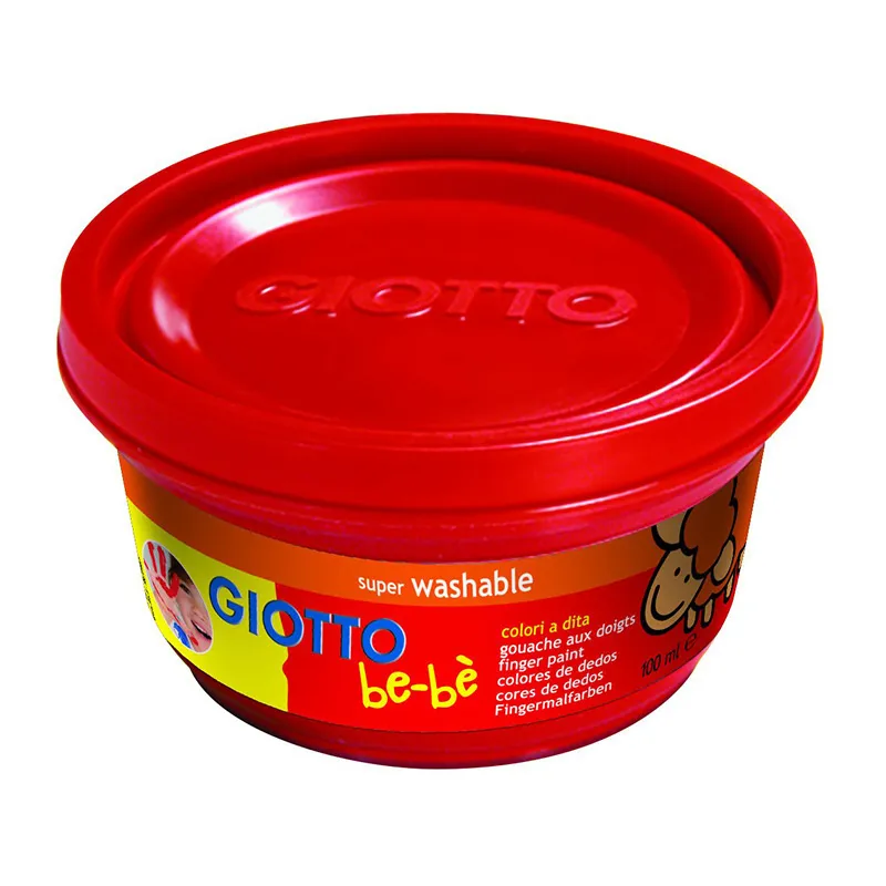 3 Pots de gouache Be-bè au doigt + Cahier - 300ml-2