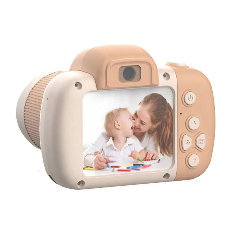 Appareil photo enfant avec flash Reflex Café - 6+-2