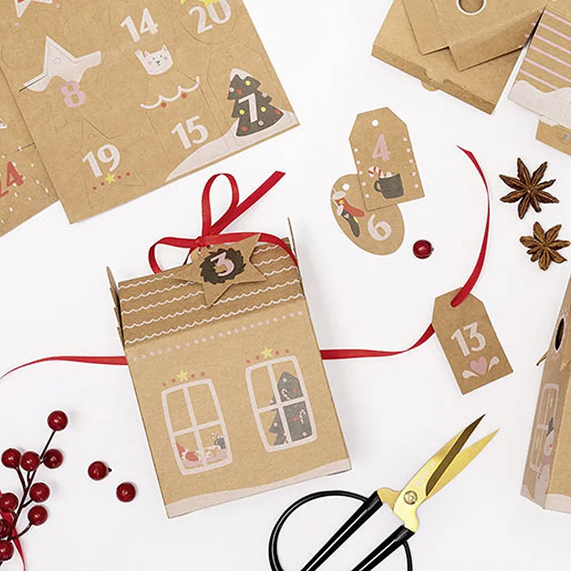 Calendrier de l'avent Maison pain d'épices - 49pcs-2