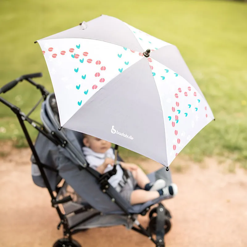 Ombrelle anti-UV 50+ Gris - 80cm-0