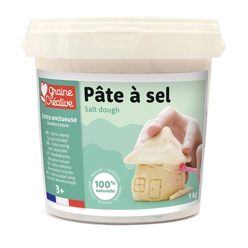 Seau de Pate à sel 1Kg - 3+-1