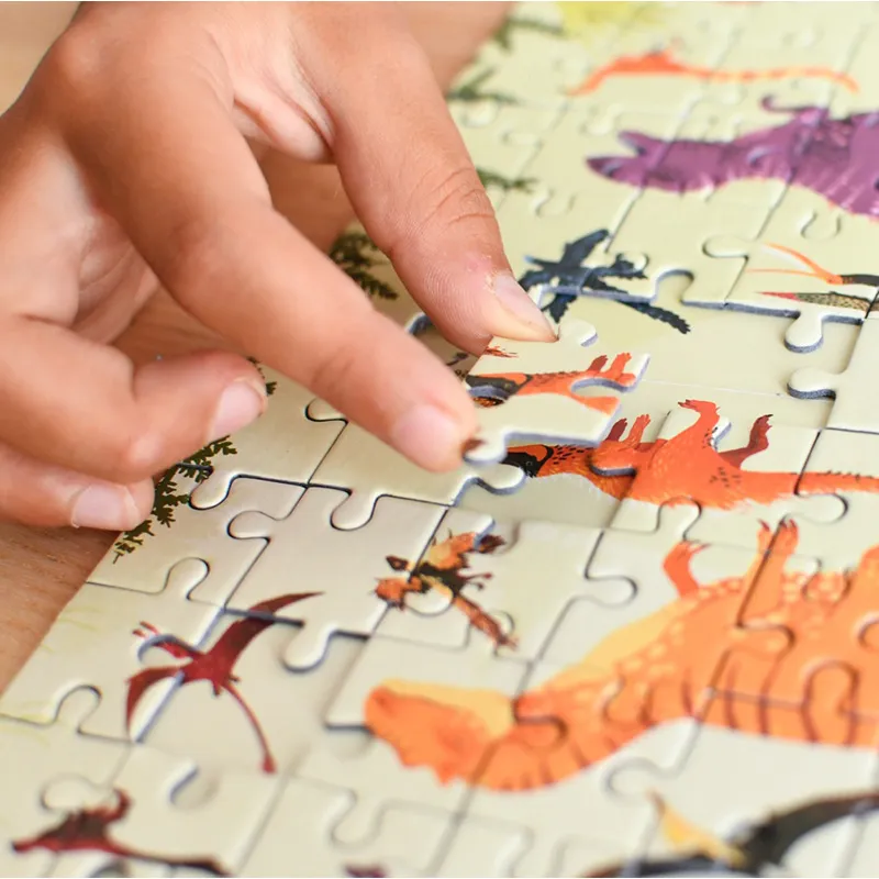 Puzzle éducatif 280pcs Les Dinosaures - 7+-11