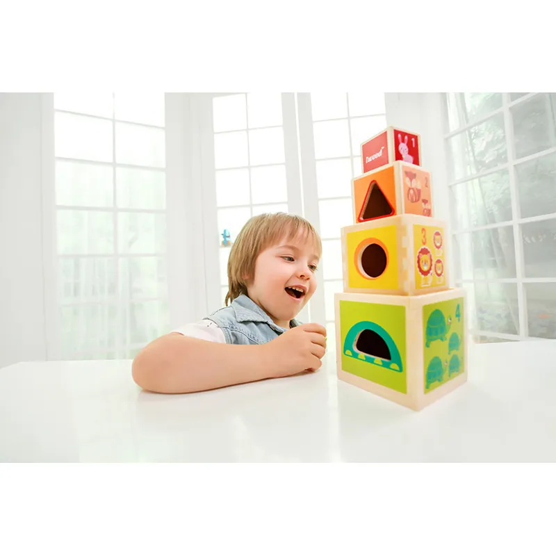 Pyramide de cubes - 12m+-6
