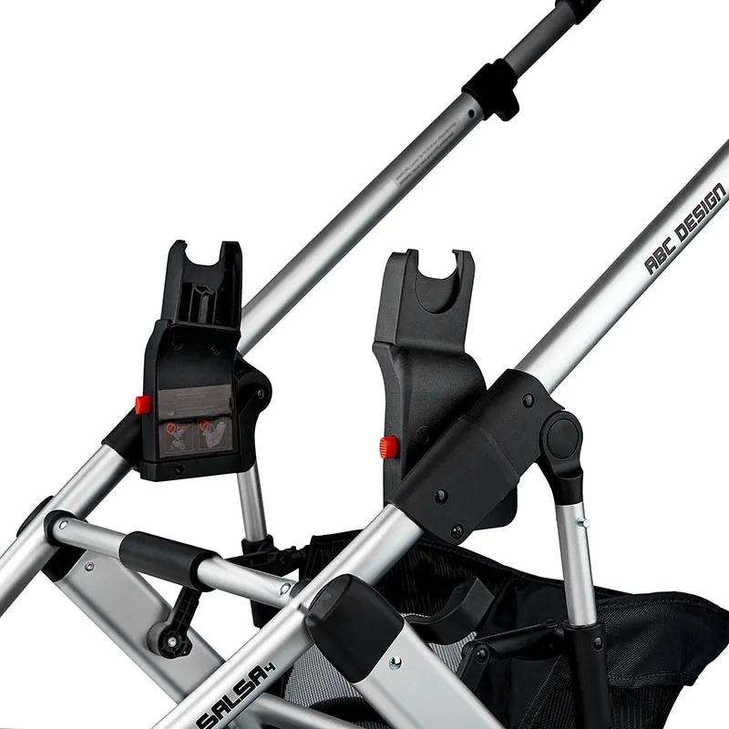 Trio Poussette Salsa 3 tin + Siège-auto Cosy Tulip + Nacelle Gris - 0m+-24