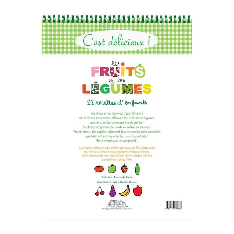 C'est délicieux ! Les fruits et les légumes - 6+-1
