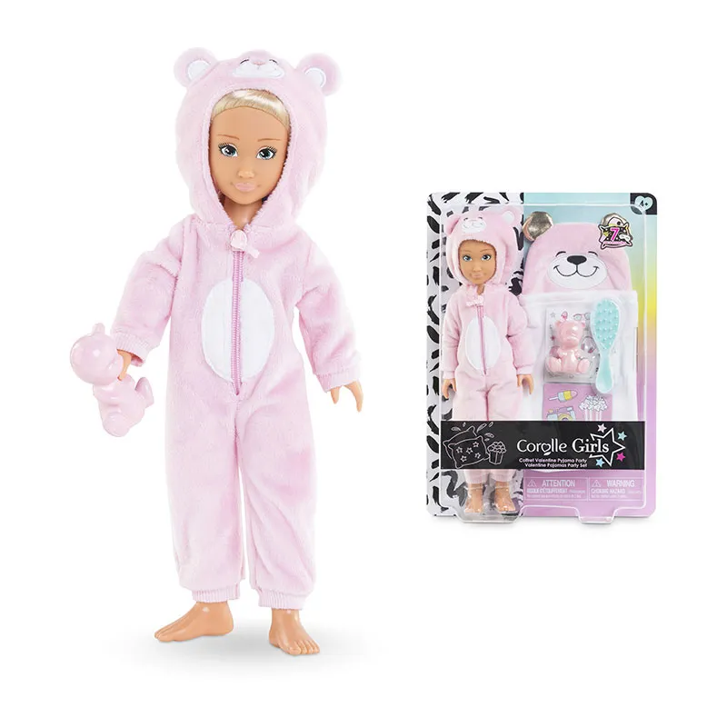 Coffret Corolle Girls Valentine Pyjama Party 28cm - 4+-2