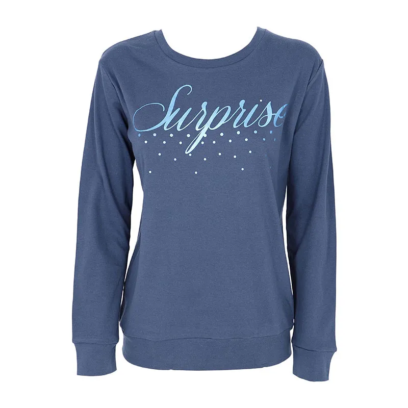 Pyjama Haut ML & Bas - Jeans-1