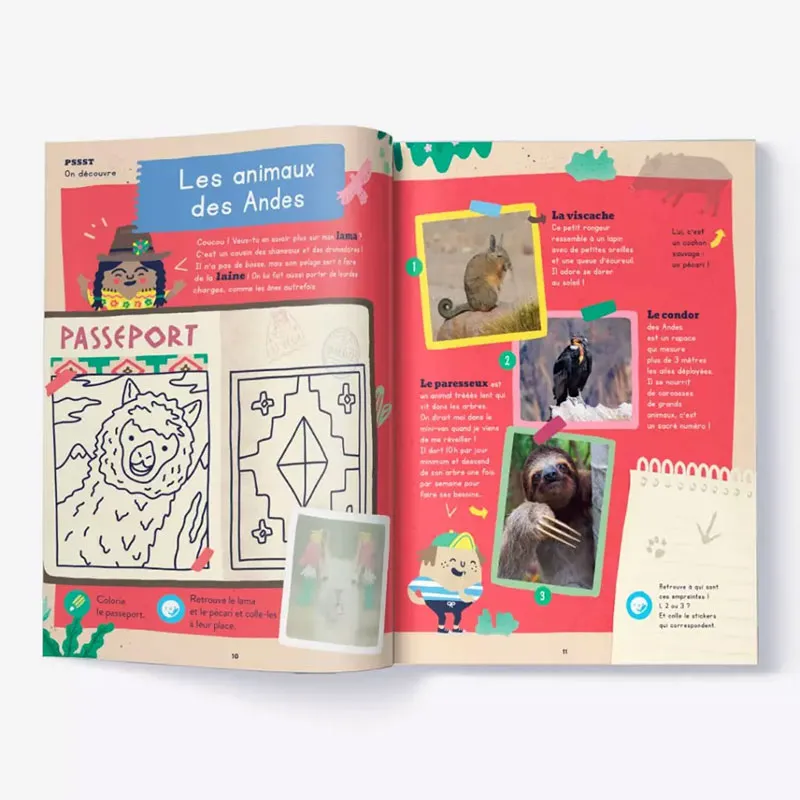Carnet Pérou - De 4 à 7 ans-1