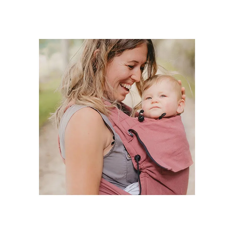 Porte bébé Evolu'bulle Coton BIO Acajou - 0m+-2
