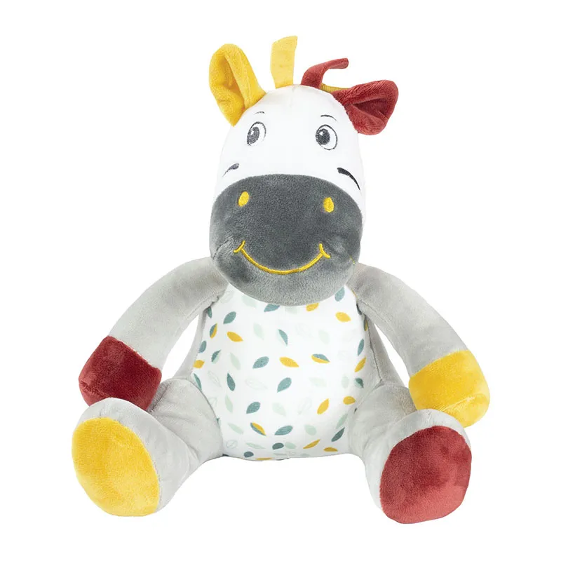 Peluche musicale Zèbre Koala & Sa Tribu - 20cm-0