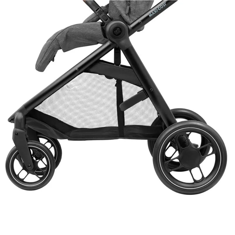 Trio Poussette Compacte Street + Cosi Cabriofix + Base + Nacelle Oria + Adaptateurs Grey - 0m+-5