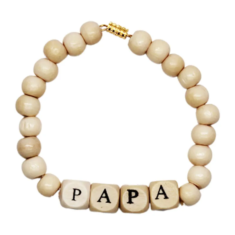 Perles en bois Alphabet 400pcs - 3+-2