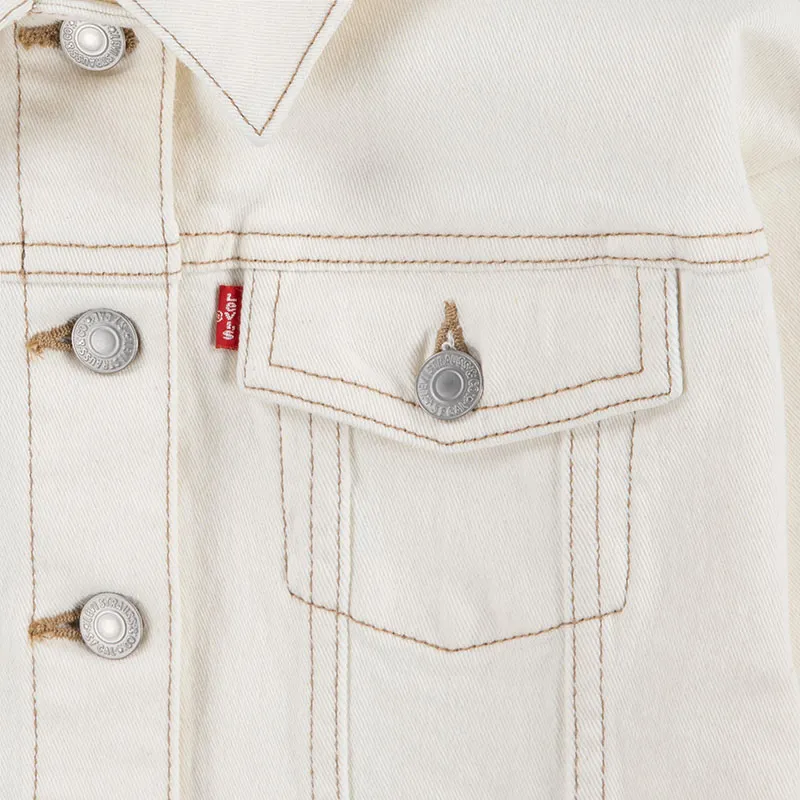 Veste en jean Color Baby Baggy Trucker - Natural-3