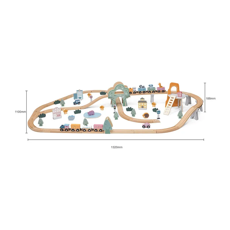 Circuit de Train 90pcs - 36m+-9
