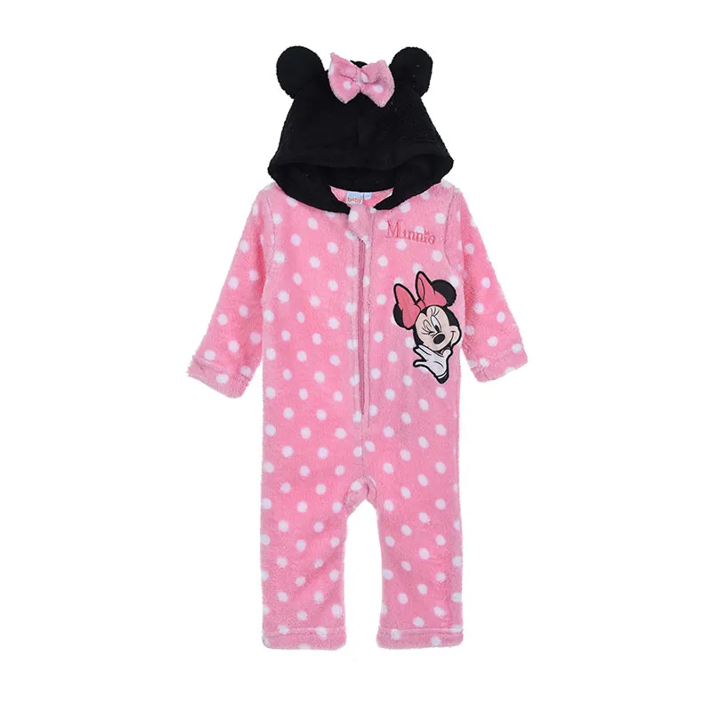 Combinaison à capuche Minnie - Rose-0
