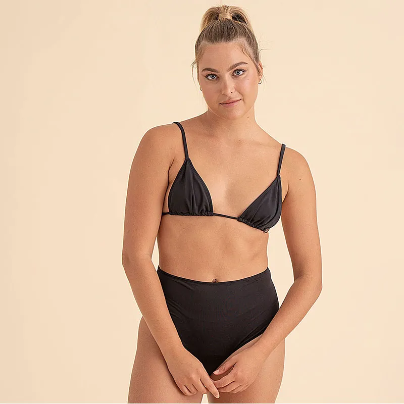 Maillot de bain intégral Menstru. Flux abondant Briggite - Noir-0