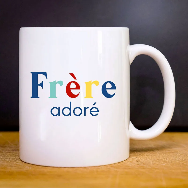 Mug Frère adoré - Blanc-0