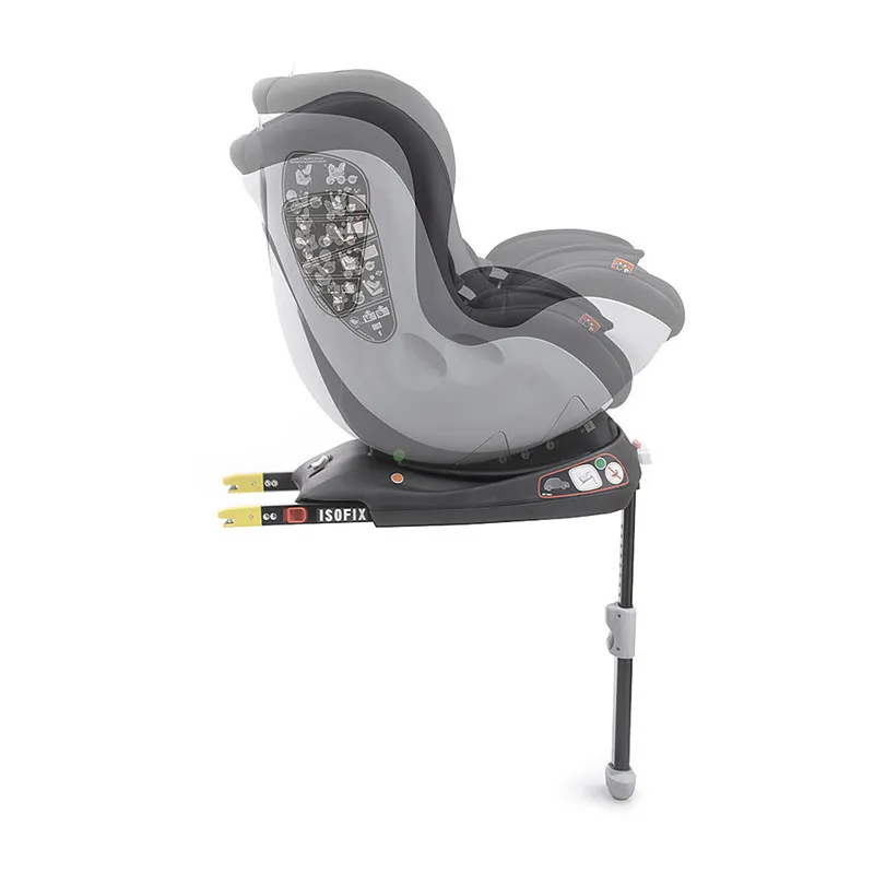 Siège-auto ISOFIX Rückko Gr.0+/1 - Noir-6