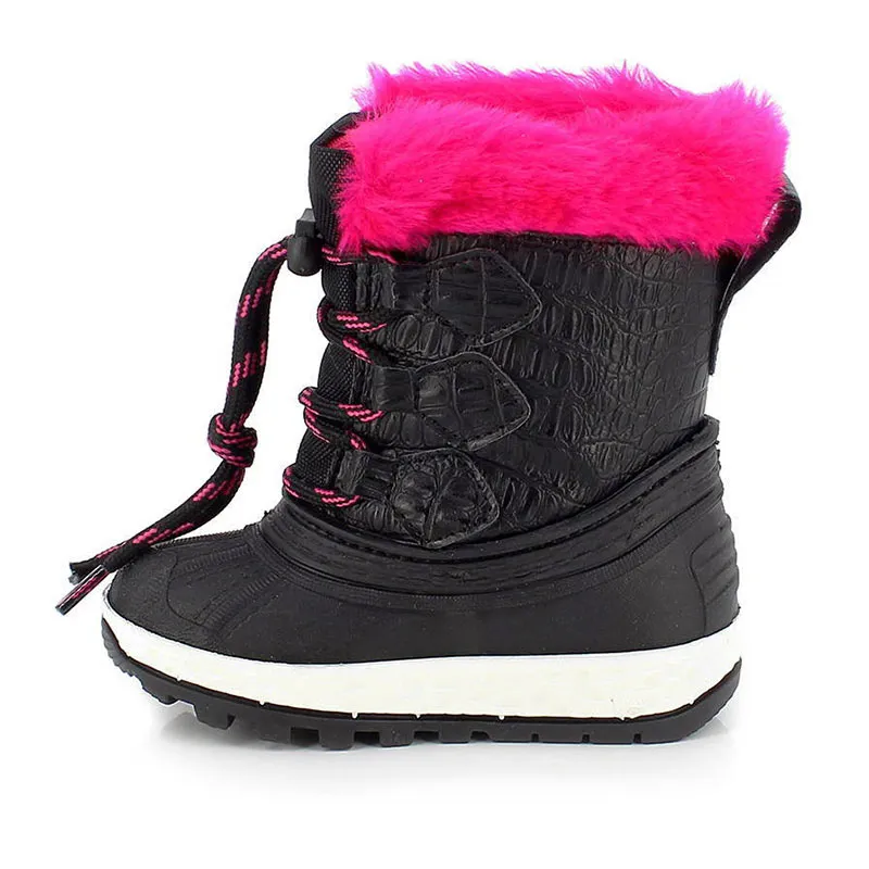 Bottines Canadiennes Bébé Owen - Rose-1
