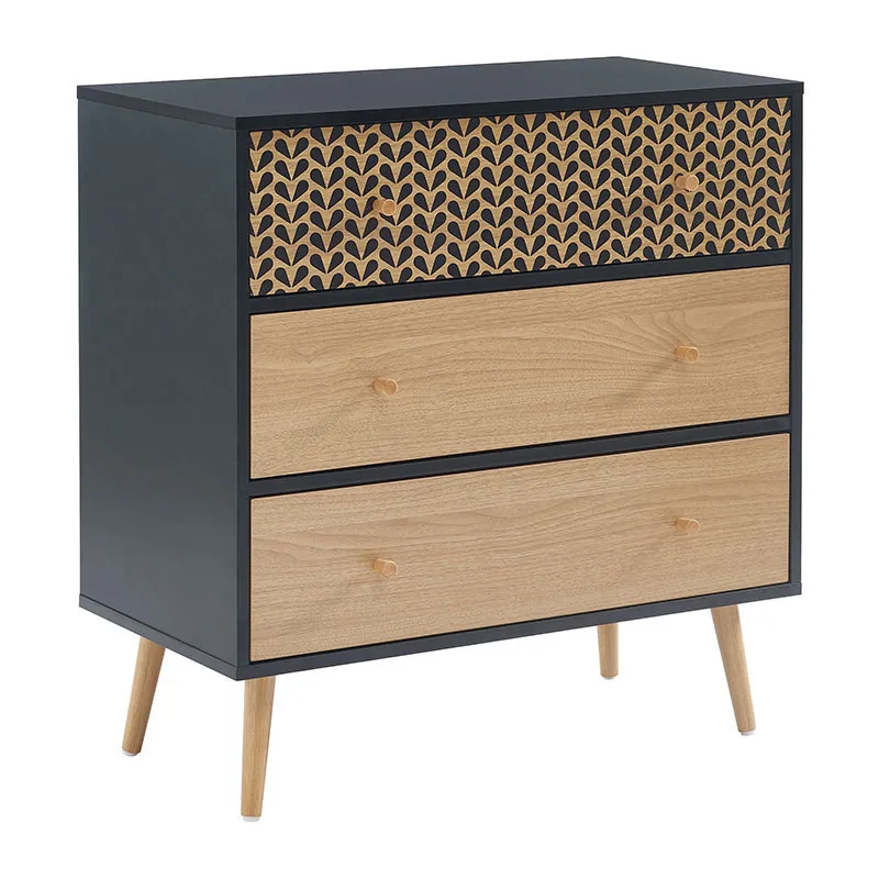 Commode Capucine Noir - 78x39.5x80cm-6
